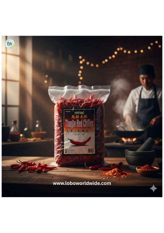Panda 5 lb. Tianjin Red Chilies