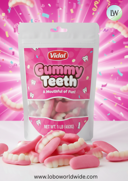 Vidal Gummy Teeth(Various Sizes)