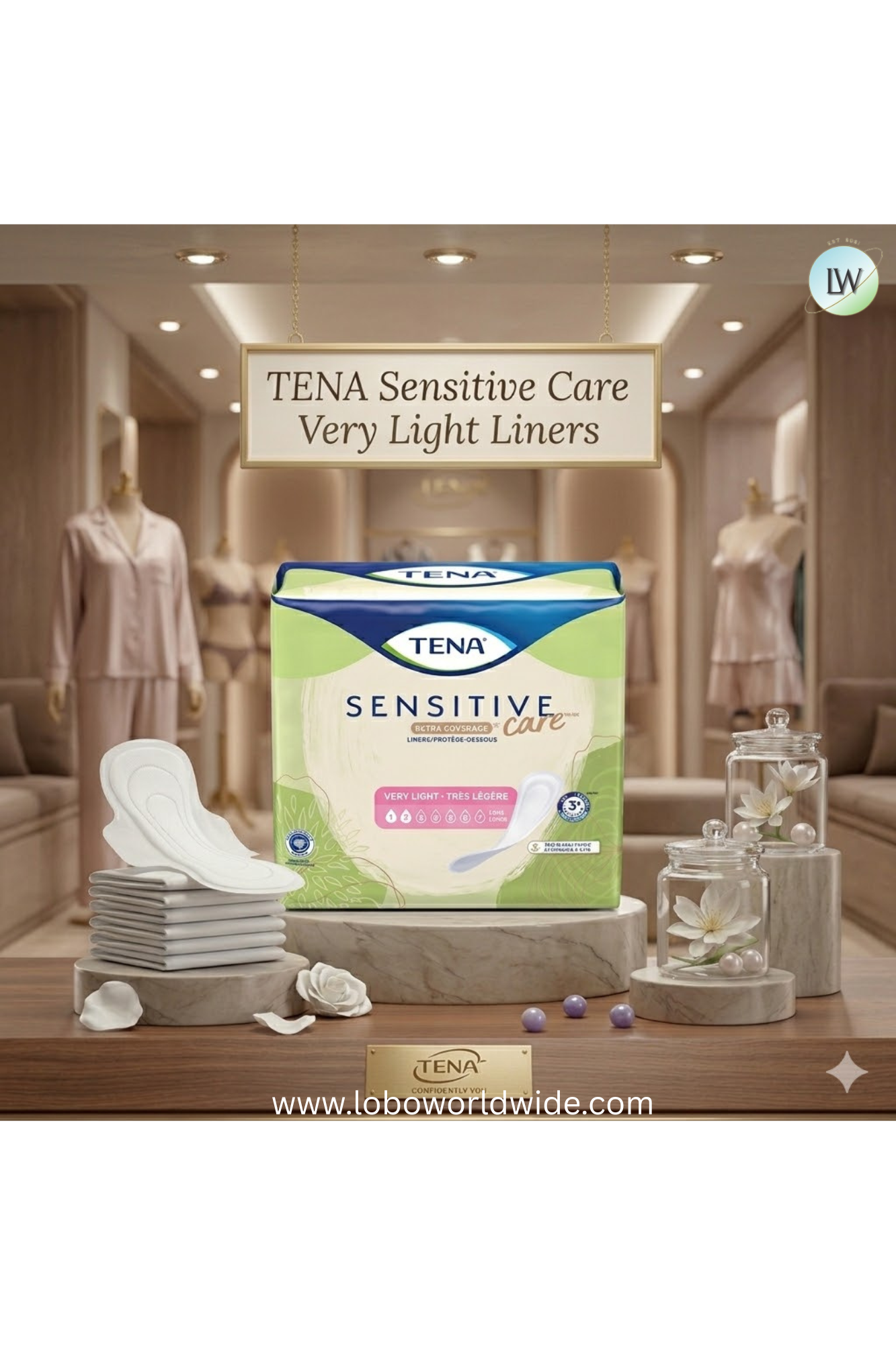 TENA Sensitive Care Very Light Liners