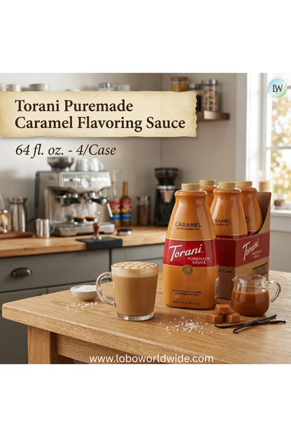 Torani Flavoring Sauce 64 fl. oz. - 4/Case