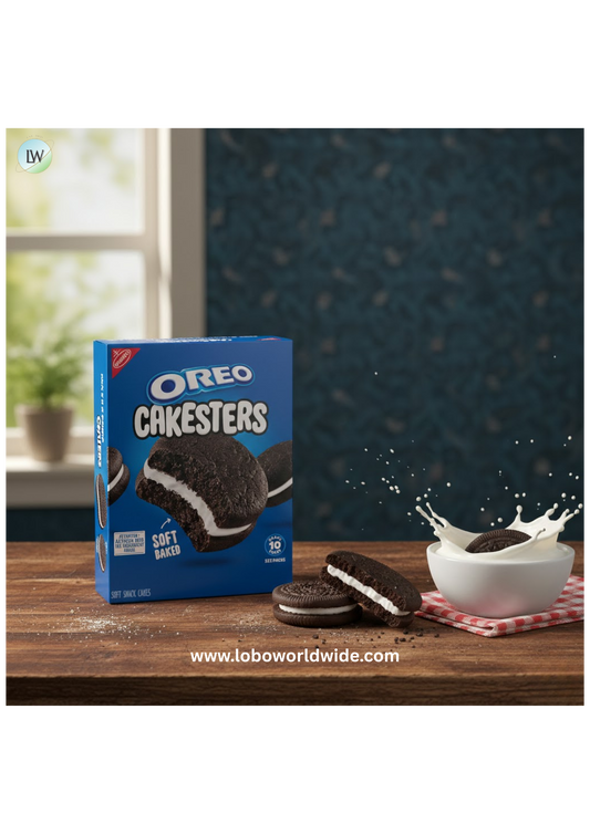 OREO Cakesters Soft Snack Cakes, 5 - 2.02 oz Snack Packs