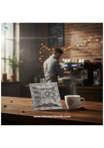 Caffe Verani Imported Italian Decaf Espresso Pods