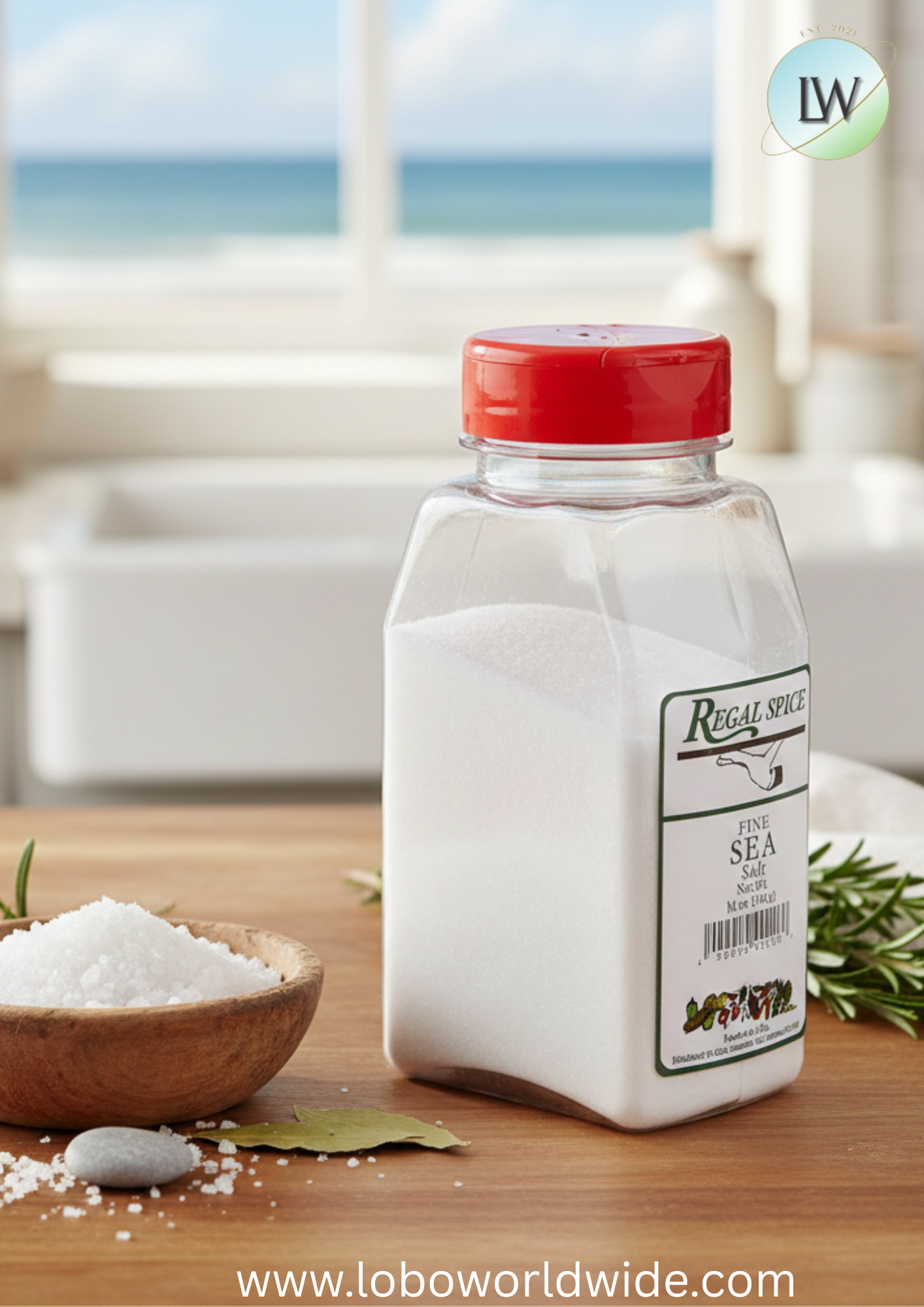 Regal Fine Sea Salt (Various sizes)