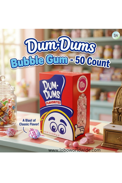 Dum Dums Lollipops, 50 ct.