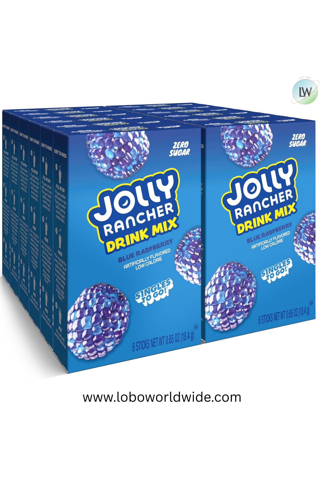 Jolly Rancher Singles To Go Powdered Drink Mix(Various Sizes & Flavours)