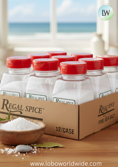 Regal Fine Sea Salt (Various sizes)