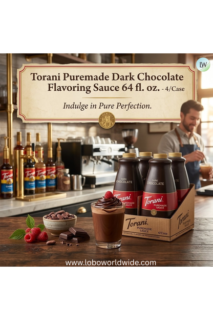 Torani Flavoring Sauce 64 fl. oz. - 4/Case