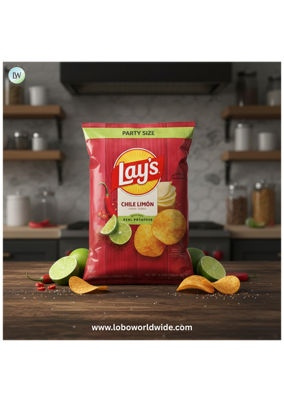 Lay's Chile Lim—n Flavored Potato Chips, 7.75 Oz.