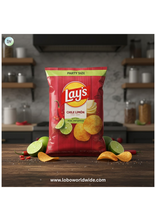 Lay's Chile Lim—n Flavored Potato Chips, 7.75 Oz.