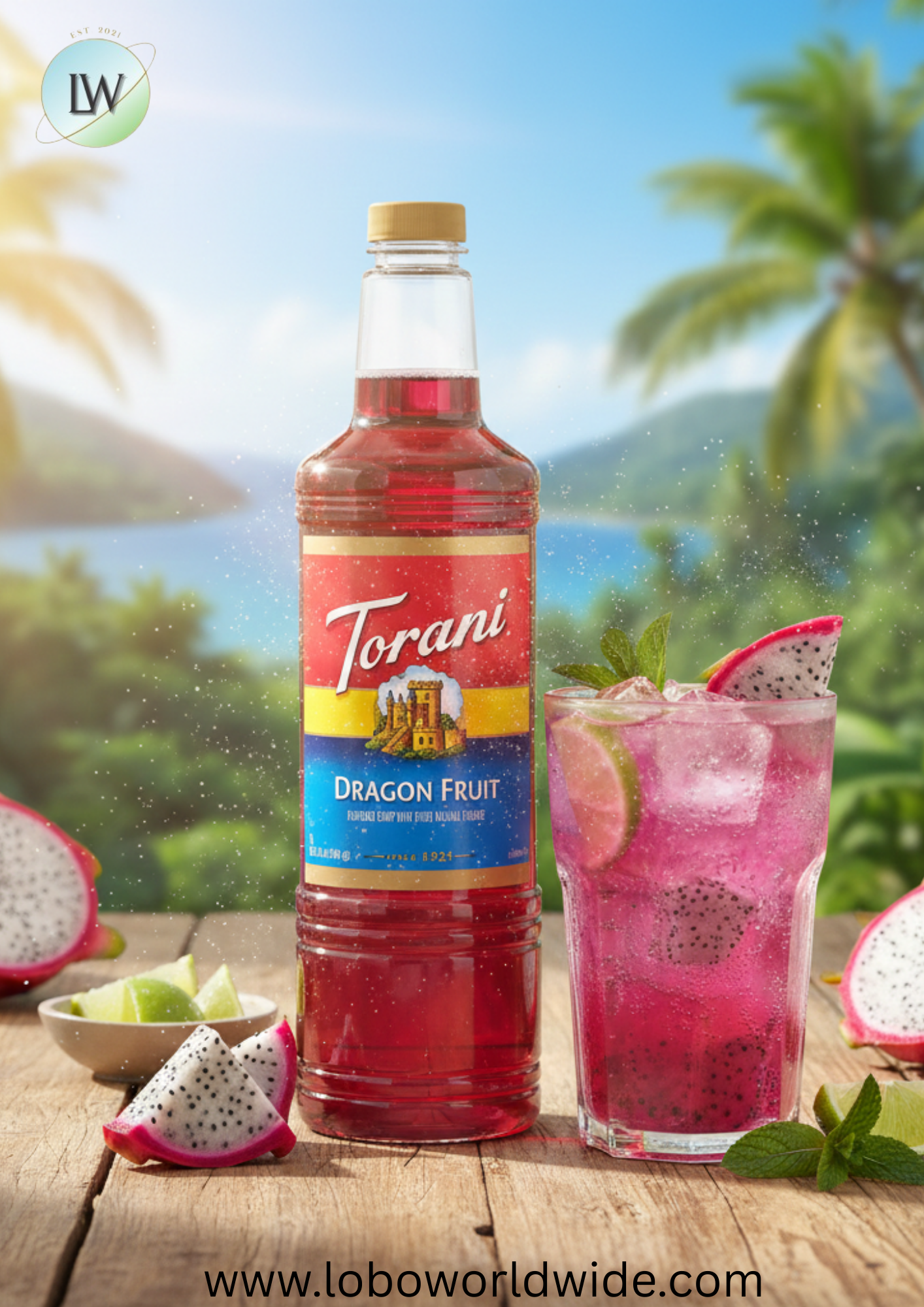 Torani Flavoring Syrup Plastic Bottle 1 Liter (Various Flavors)
