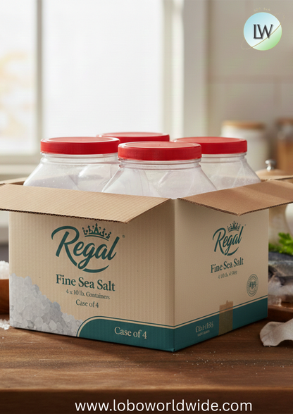 Regal Fine Sea Salt (Various sizes)