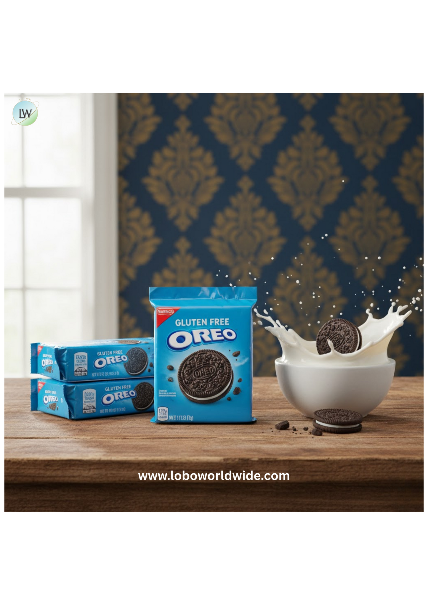 (3 pack) OREO Gluten Free Chocolate Sandwich Cookies, Gluten Free Cookies, 12.08 oz