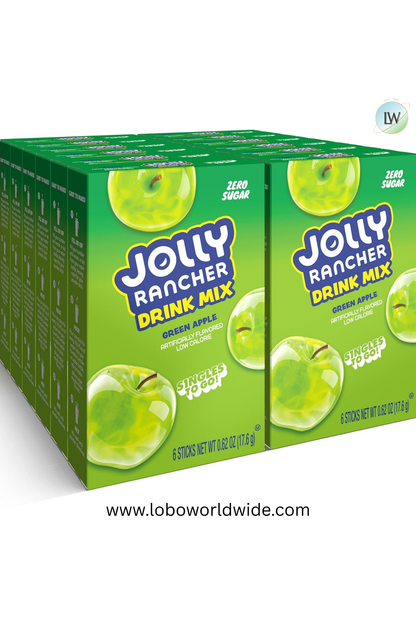 Jolly Rancher Singles To Go Powdered Drink Mix(Various Sizes & Flavours)
