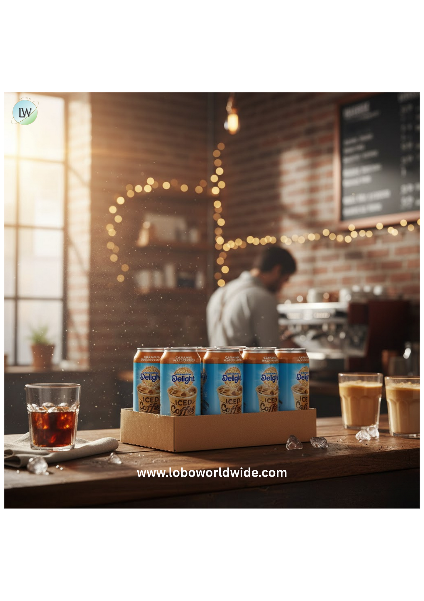 International Delight Coffee 15 fl. oz. - 12/Case