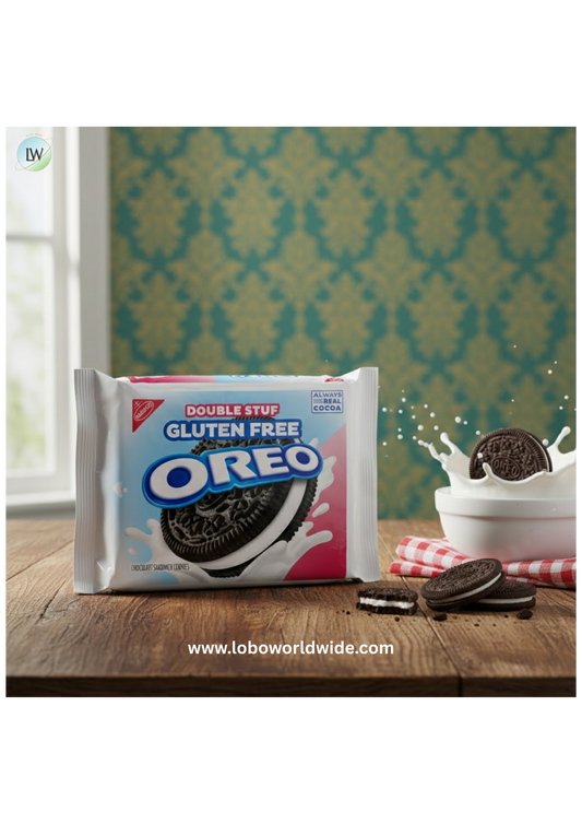 OREO Double Stuf Gluten Free Chocolate Sandwich Cookies, Gluten Free Cookies, 12.47 oz Packs
