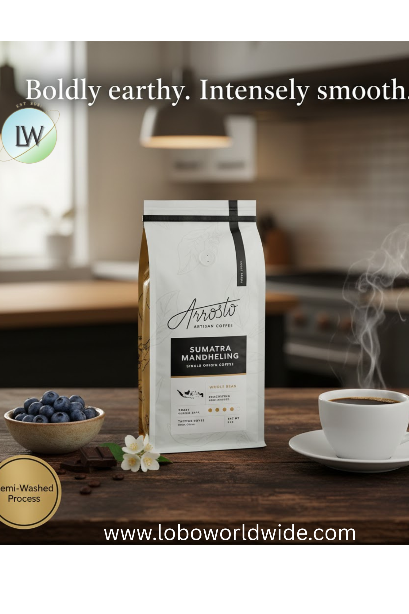 Arrosto Single Origin Whole Bean Coffee (Various Sizes)