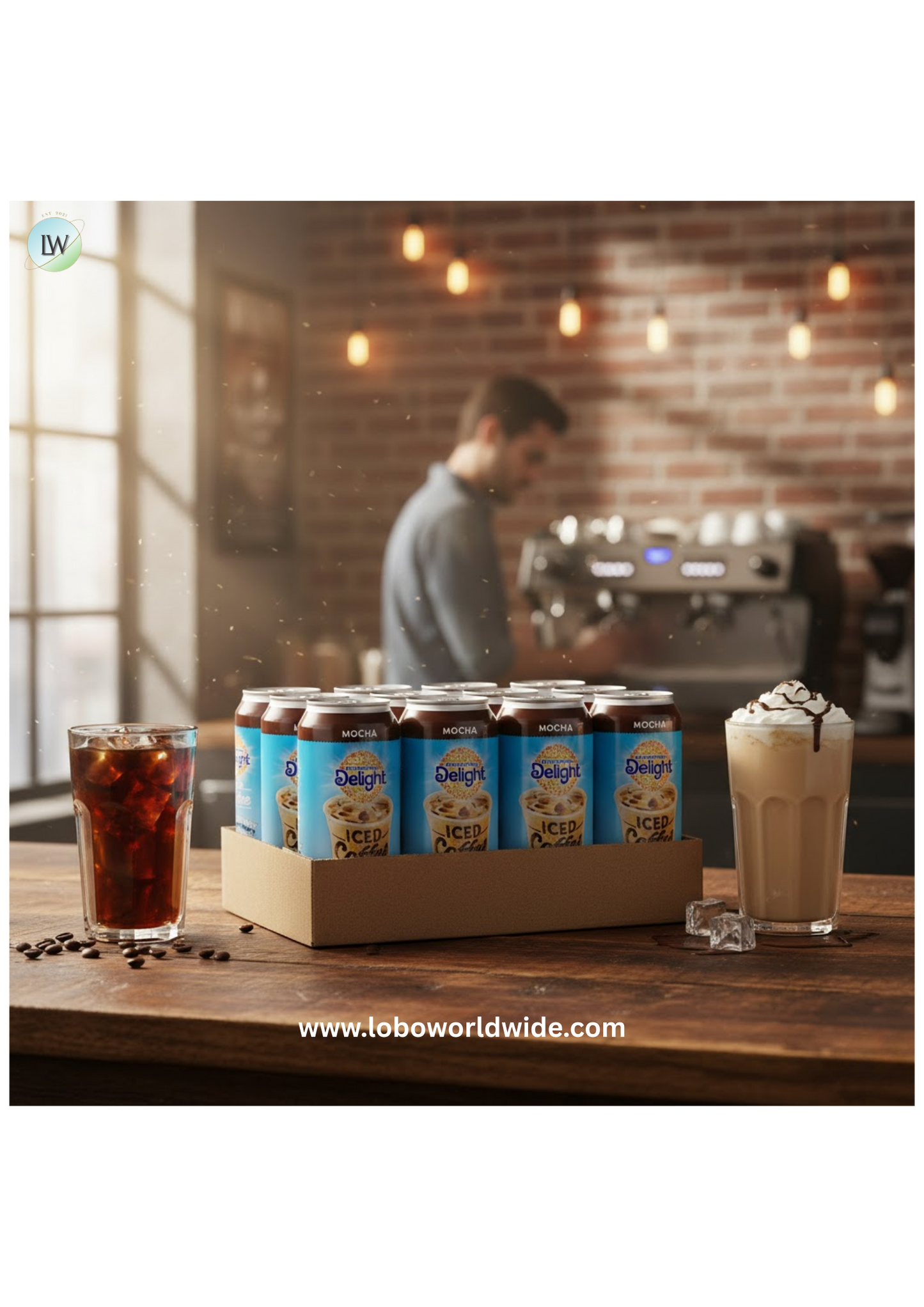 International Delight Coffee 15 fl. oz. - 12/Case