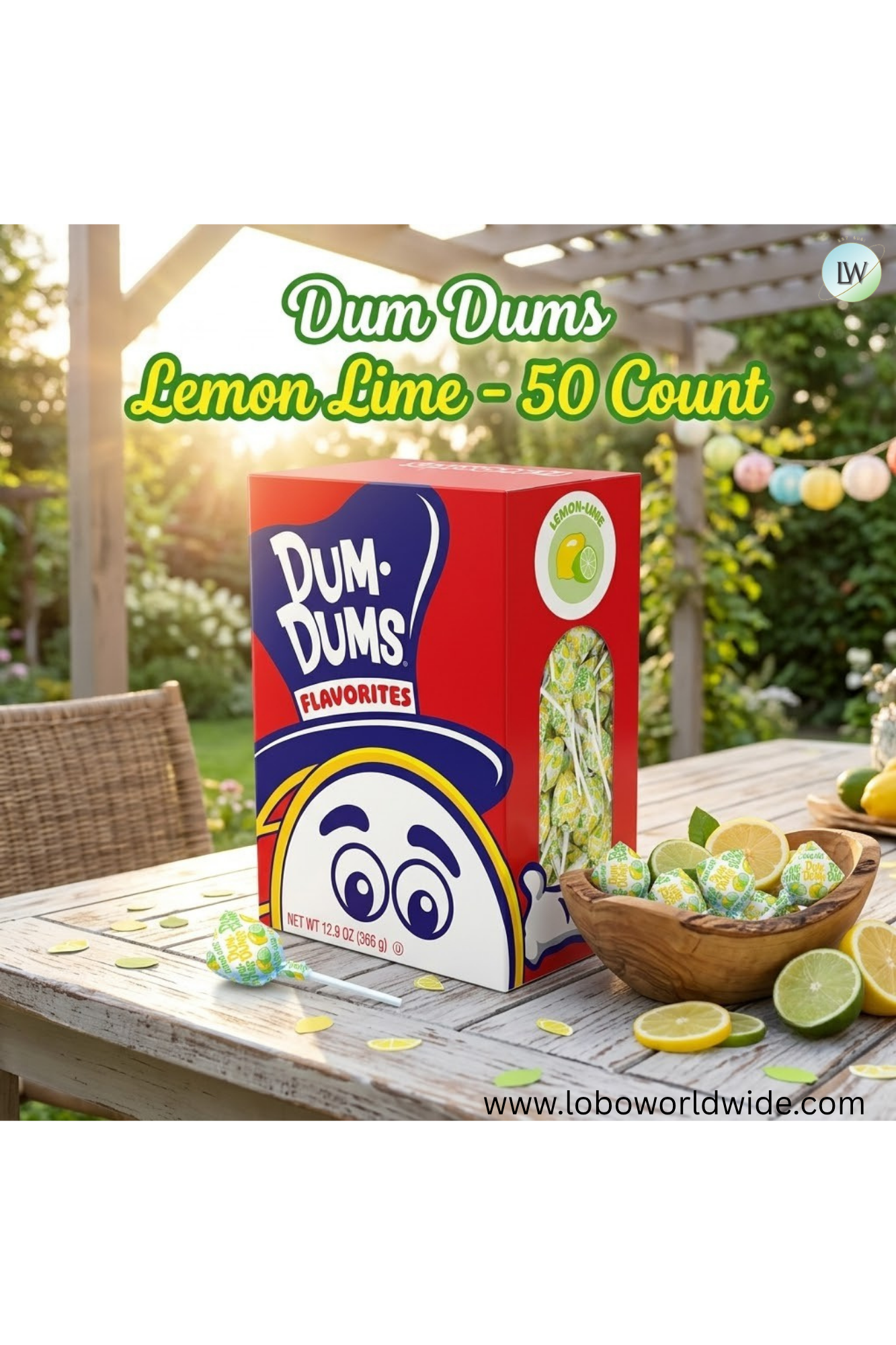 Dum Dums Lollipops, 50 ct.