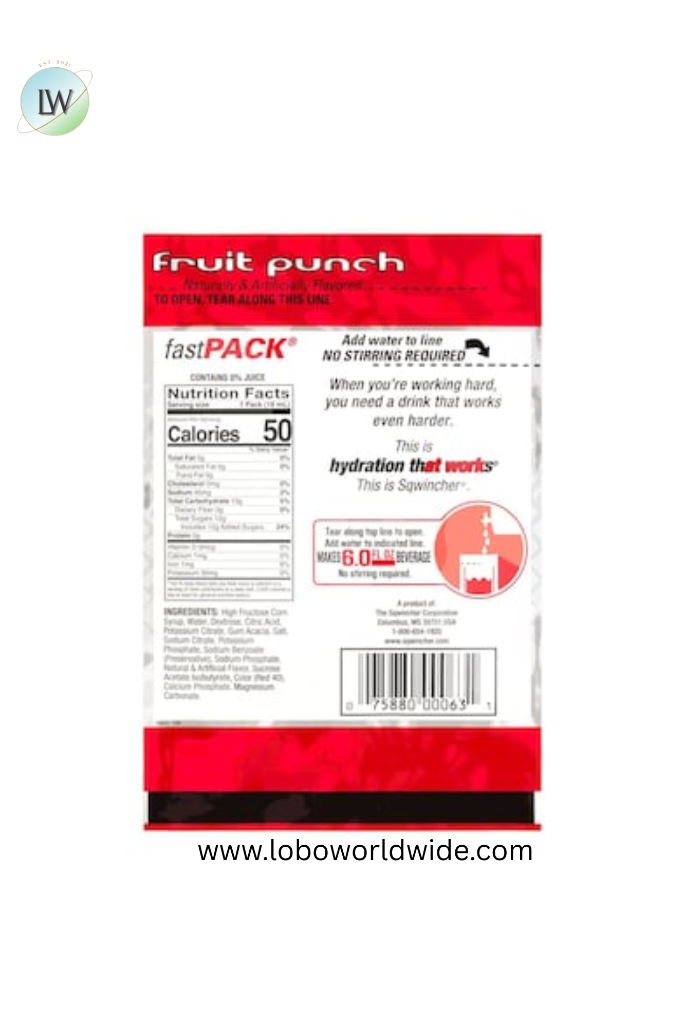 Sqwincher Sports Drink Liquid Concentrate 0.6 oz.,Pk50(Various Flavours)