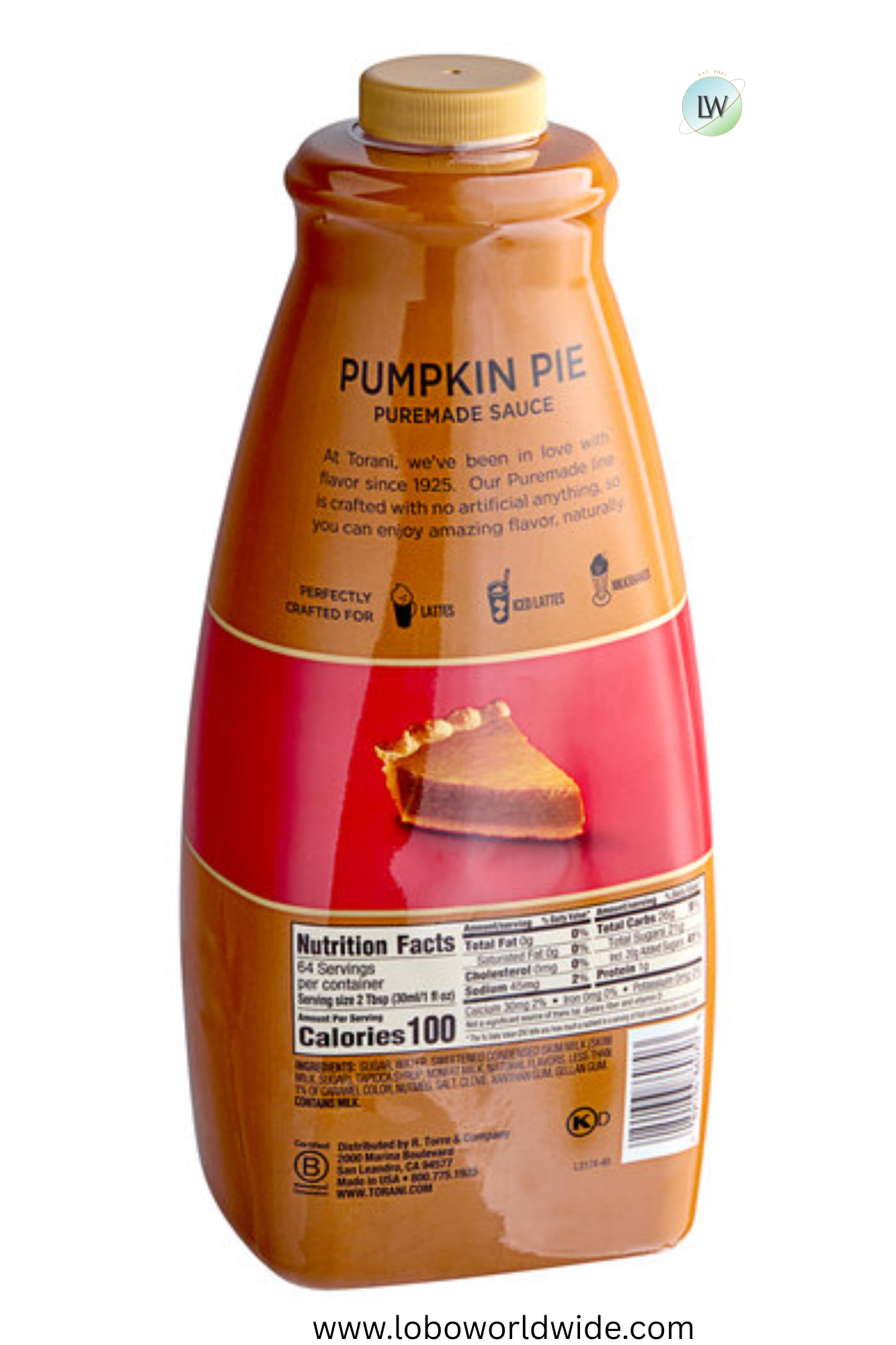 Torani Flavoring Sauce 64 fl. oz.