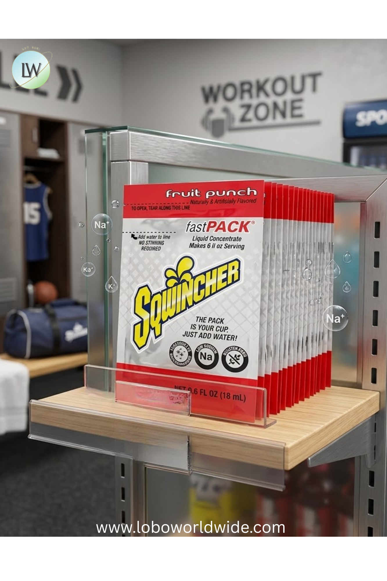 Sqwincher Sports Drink Liquid Concentrate 0.6 oz.,Pk50(Various Flavours)