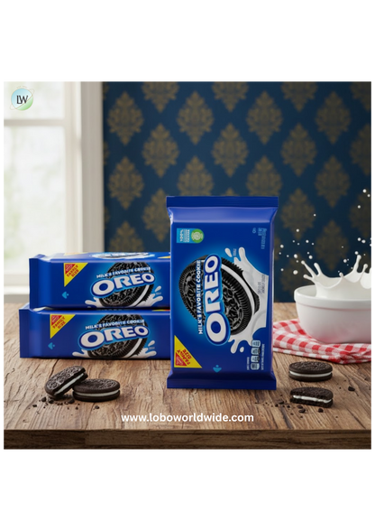 (3 pack) OREO Chocolate Sandwich Cookies, Family Size, 18.12 oz