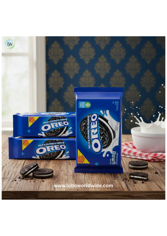 (3 pack) OREO Chocolate Sandwich Cookies, Family Size, 18.12 oz