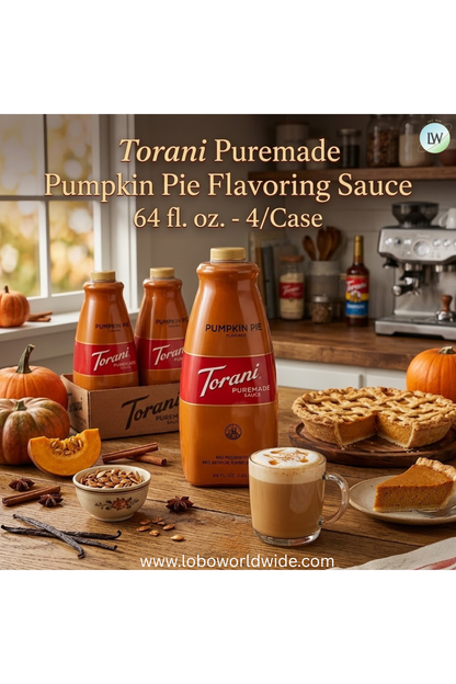Torani Flavoring Sauce 64 fl. oz. - 4/Case