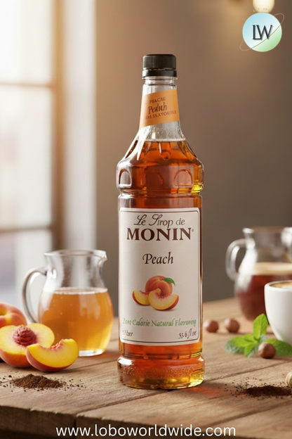 Monin Zero Calorie Natural Flavoring Syrup 1 Liter(Various Flavours)