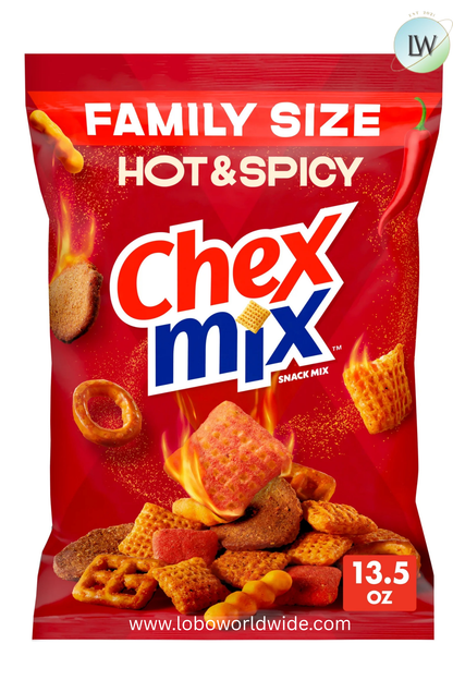Chex Mix Savory Snack Mix, Family Size, 13.5 oz(Various Flavours)