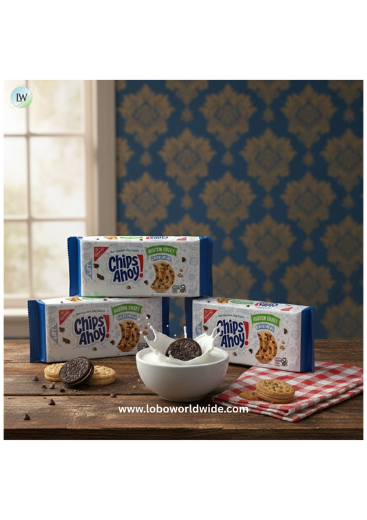 (3 pack) CHIPS AHOY! Original Crunchy Gluten Free Chocolate Chip Cookies, 9.31 oz