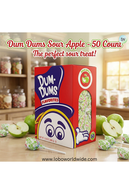 Dum Dums Lollipops, 50 ct.