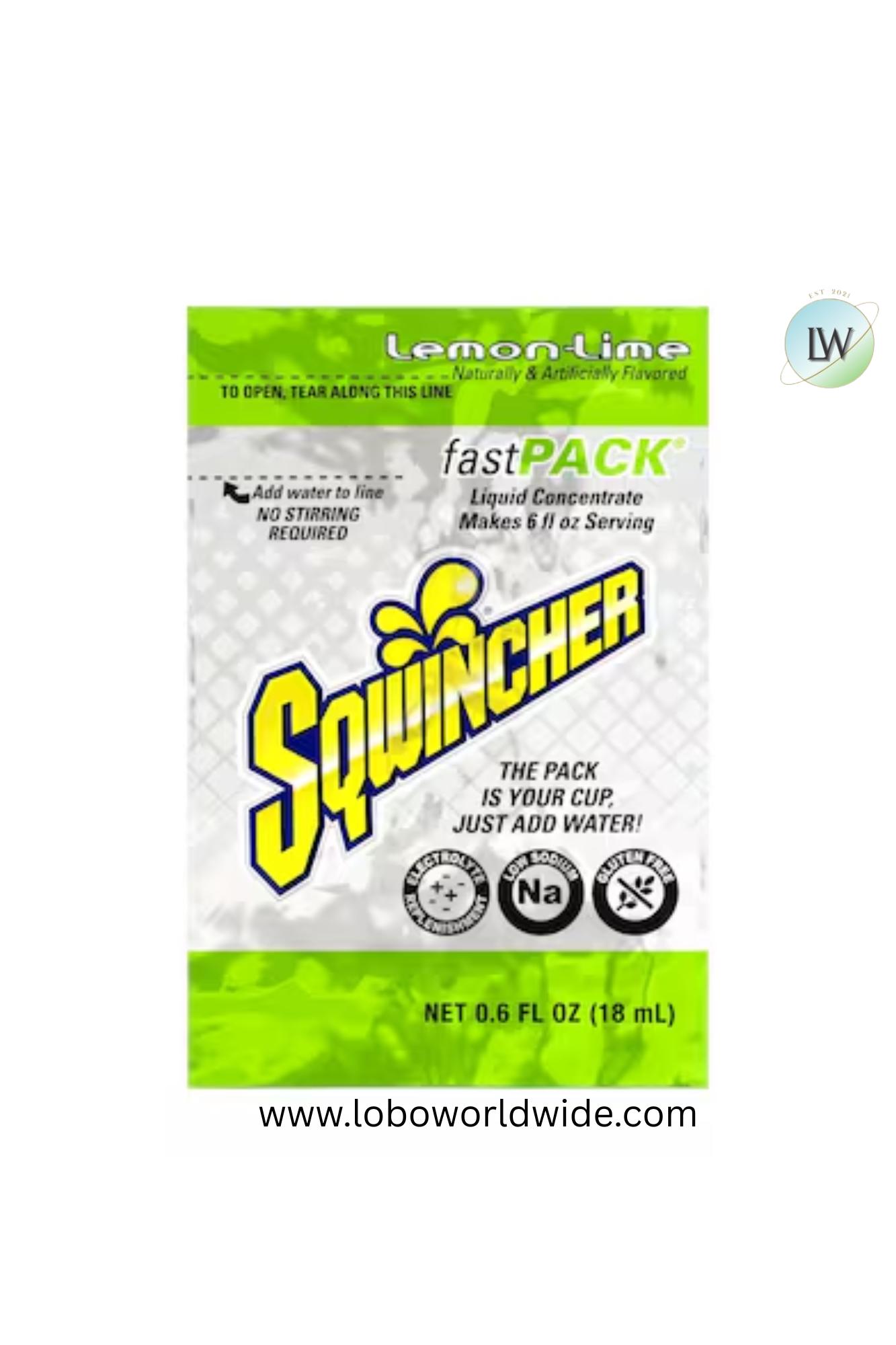 Sqwincher Sports Drink Liquid Concentrate 0.6 oz.,Pk50(Various Flavours)