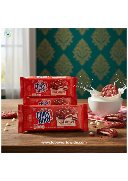 (3 pack) CHIPS AHOY! Chewy Red Velvet Cookies, 9.6 oz