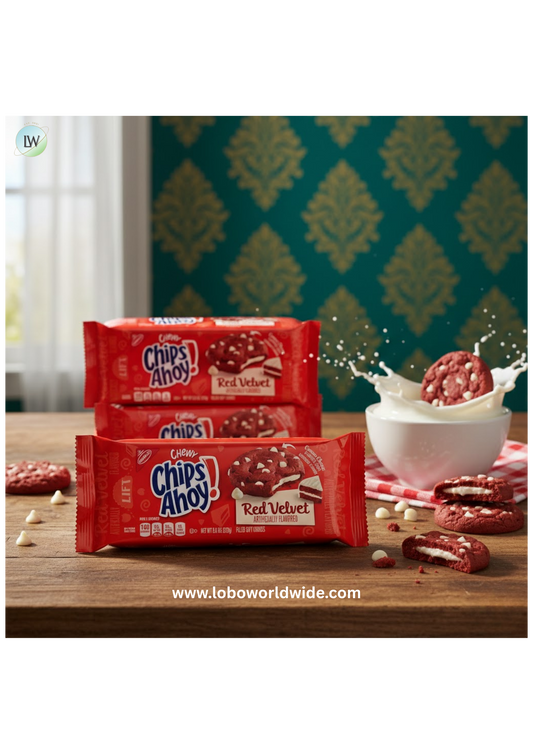 (3 pack) CHIPS AHOY! Chewy Red Velvet Cookies, 9.6 oz