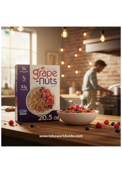 Grape Nuts Breakfast  Cereal, (Various sizes and flavours)