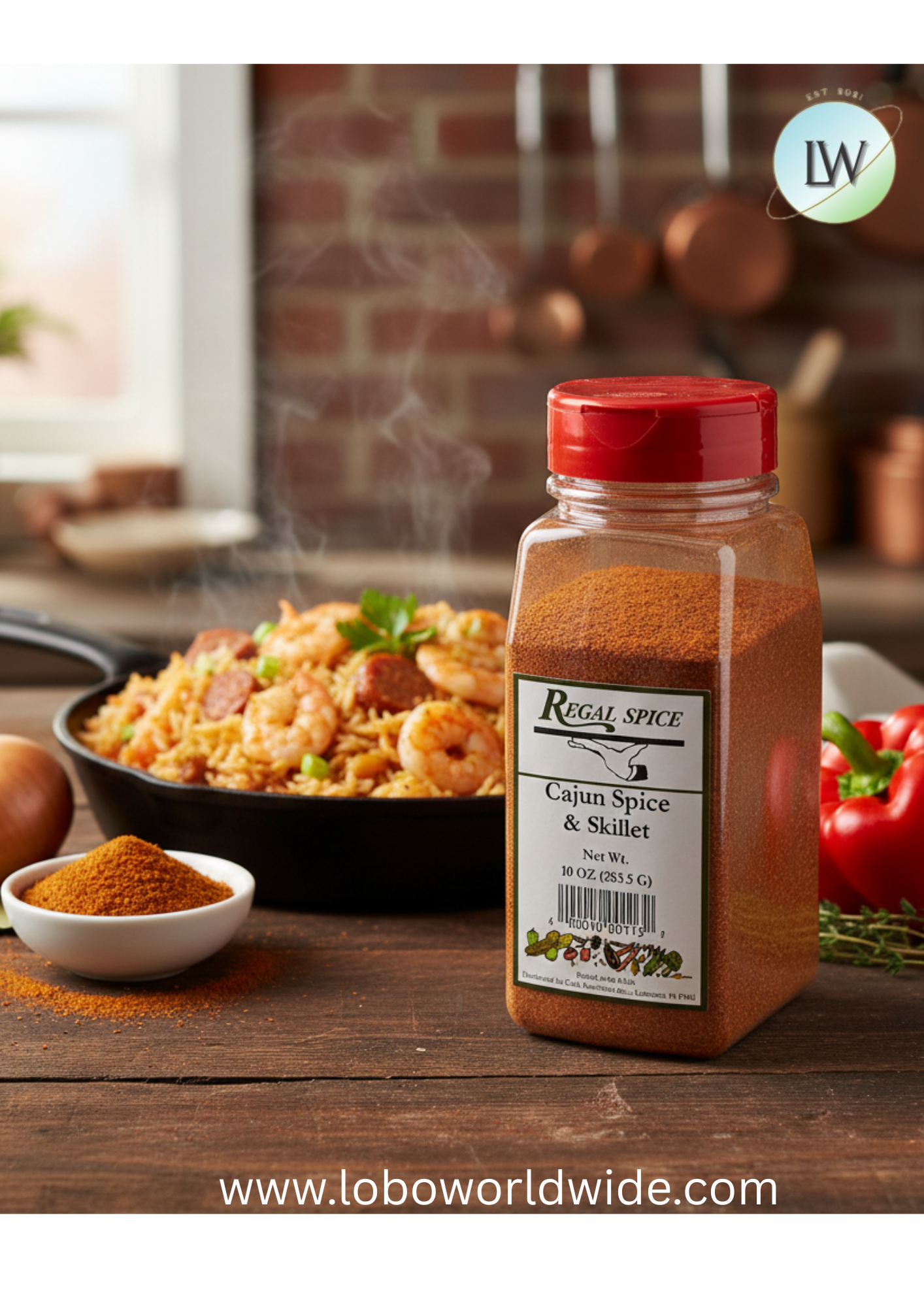 Regal Cajun Spice & Skillet Seasoning (Various Sizes)