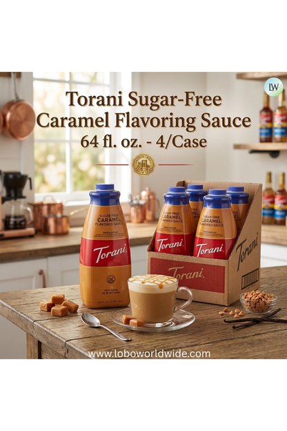 Torani Flavoring Sauce 64 fl. oz. - 4/Case