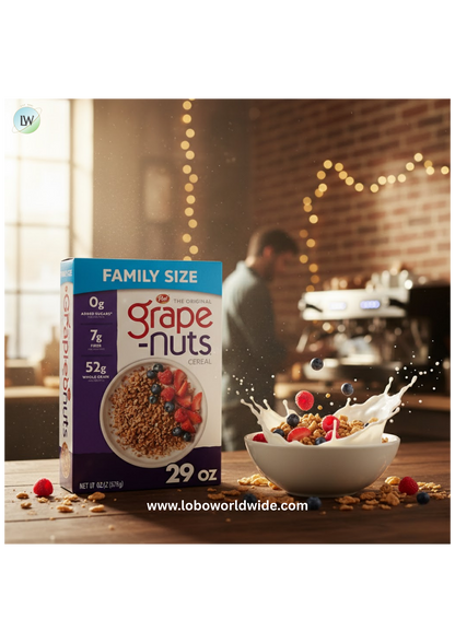 Grape Nuts Breakfast  Cereal, (Various sizes and flavours)