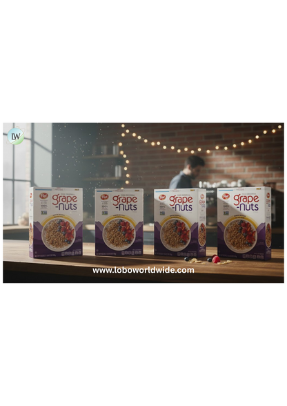 Grape Nuts Breakfast  Cereal, (Various sizes and flavours)