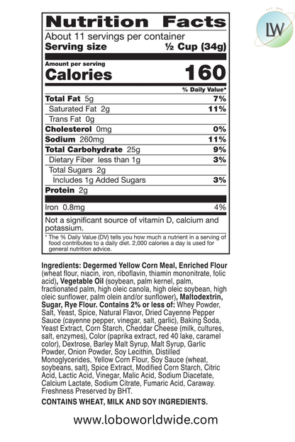 Chex Mix Savory Snack Mix, Family Size, 13.5 oz(Various Flavours)