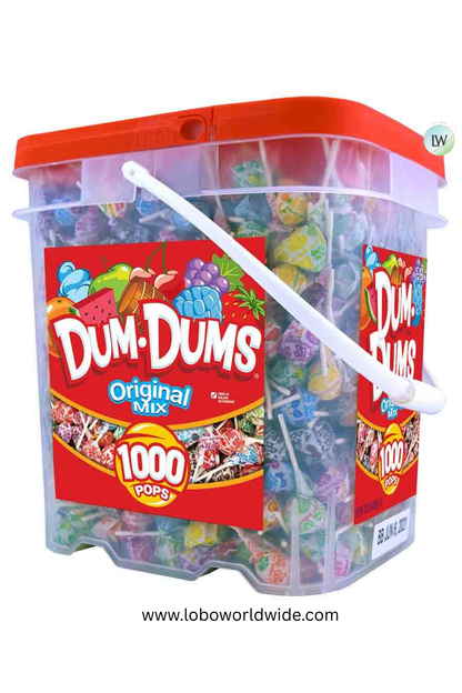 Dum Dums Original Mix - 1,000 Count Bucket