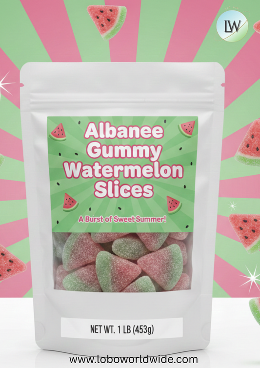 Albanese Gummy Watermelon Slices(Various Sizes)