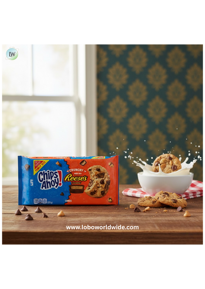 CHIPS AHOY! Cookies with ReeseÕs Peanut Butter Cups, Family Size, 14.25 oz