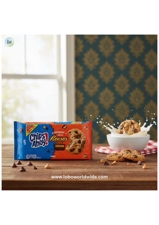 CHIPS AHOY! Cookies with ReeseÕs Peanut Butter Cups, Family Size, 14.25 oz