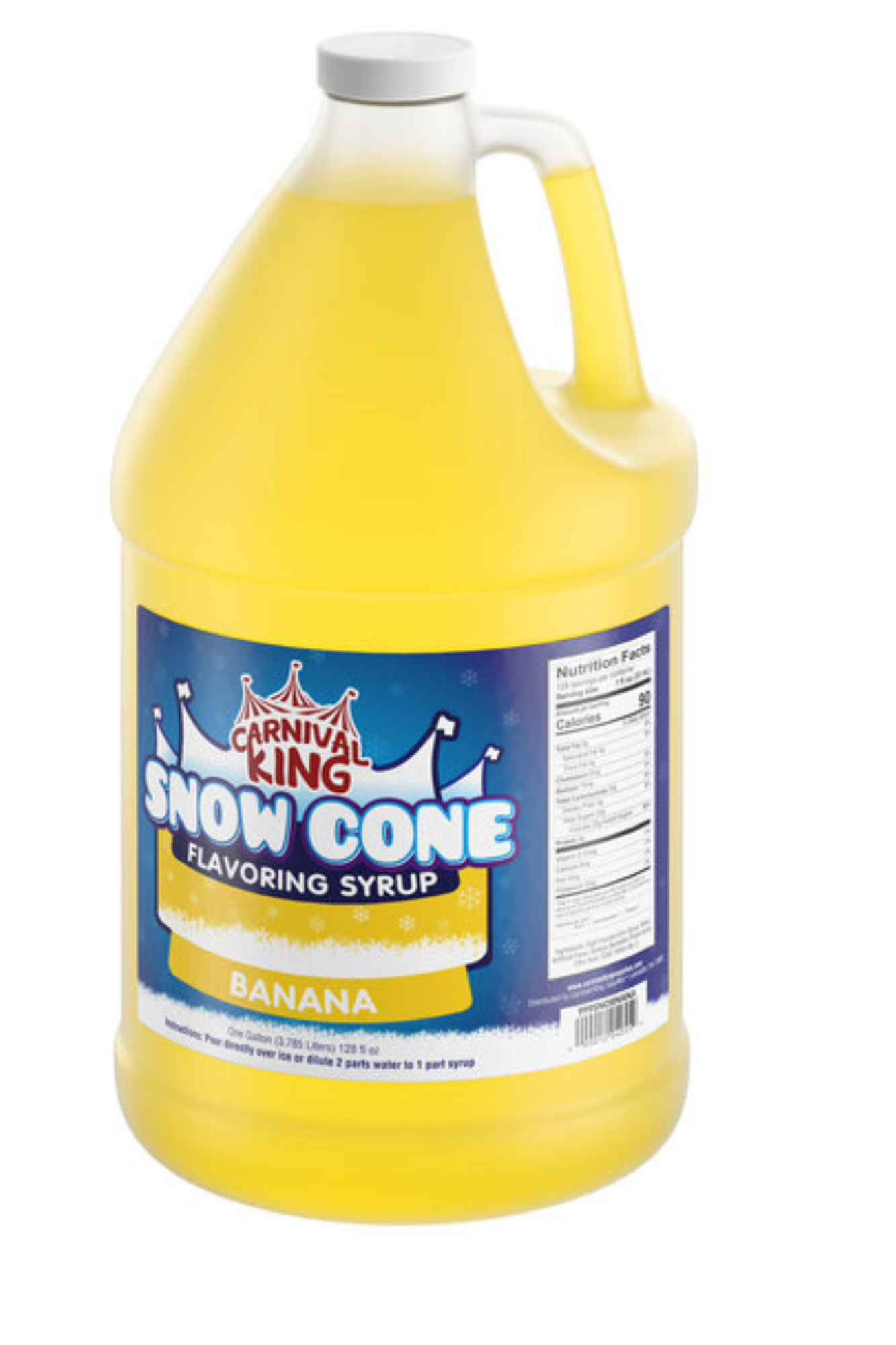 Carnival King 1 Gallon Cone Syrup(Various Flavours)