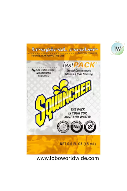 Sqwincher Sports Drink Liquid Concentrate 0.6 oz.,Pk50(Various Flavours)