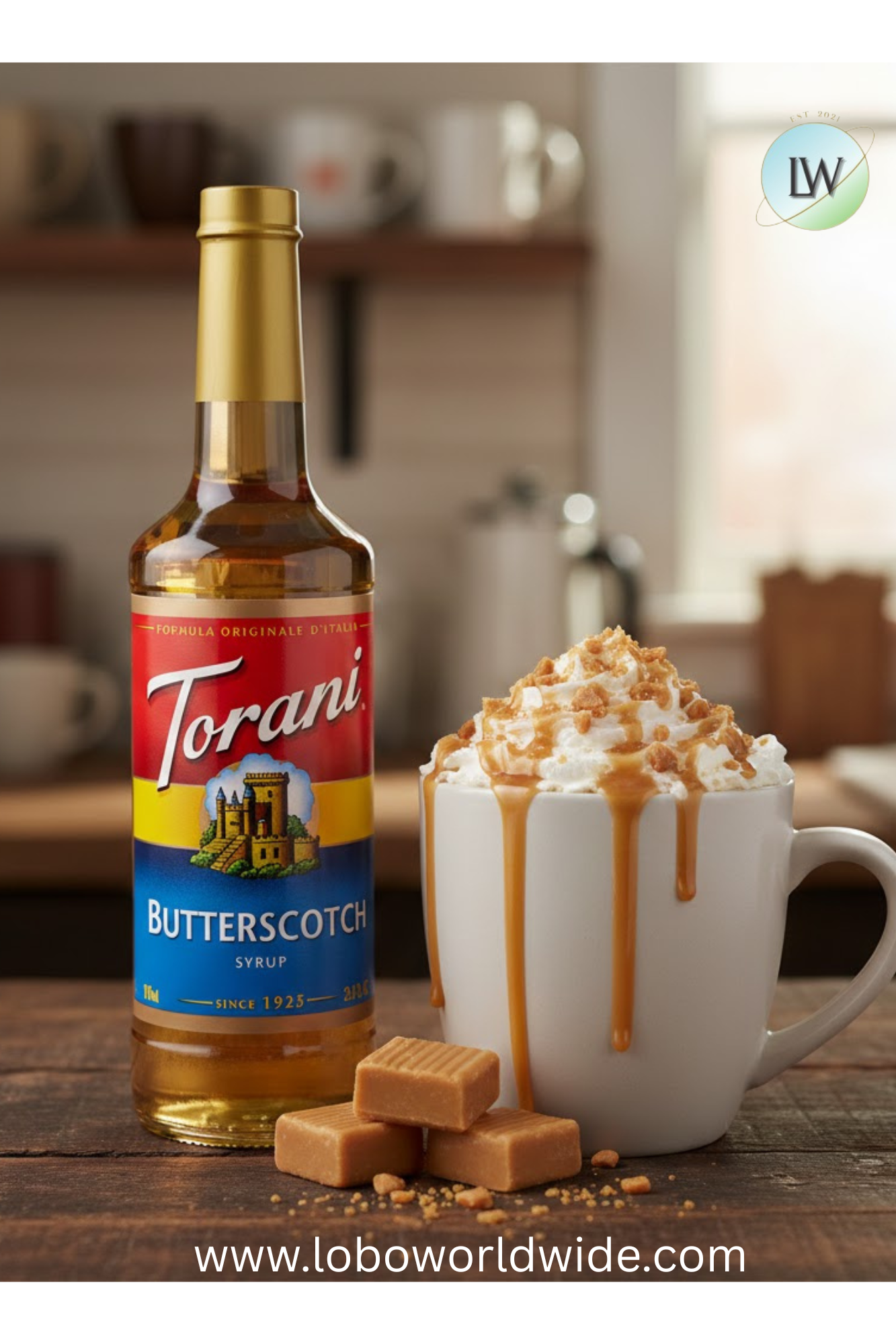 Torani Flavoring / Fruit Syrup 750 mL Glass Bottle-12/Case (Various flavors)