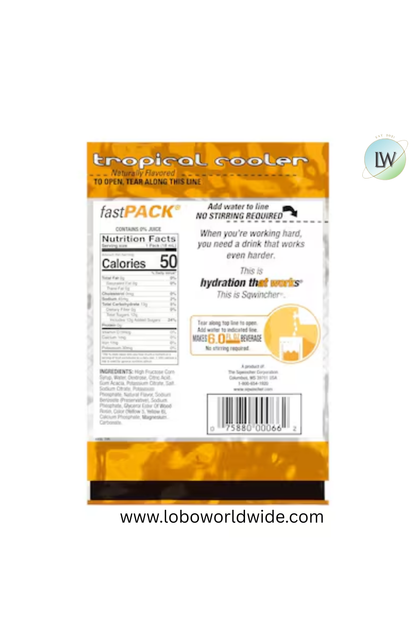 Sqwincher Sports Drink Liquid Concentrate 0.6 oz.,Pk50(Various Flavours)