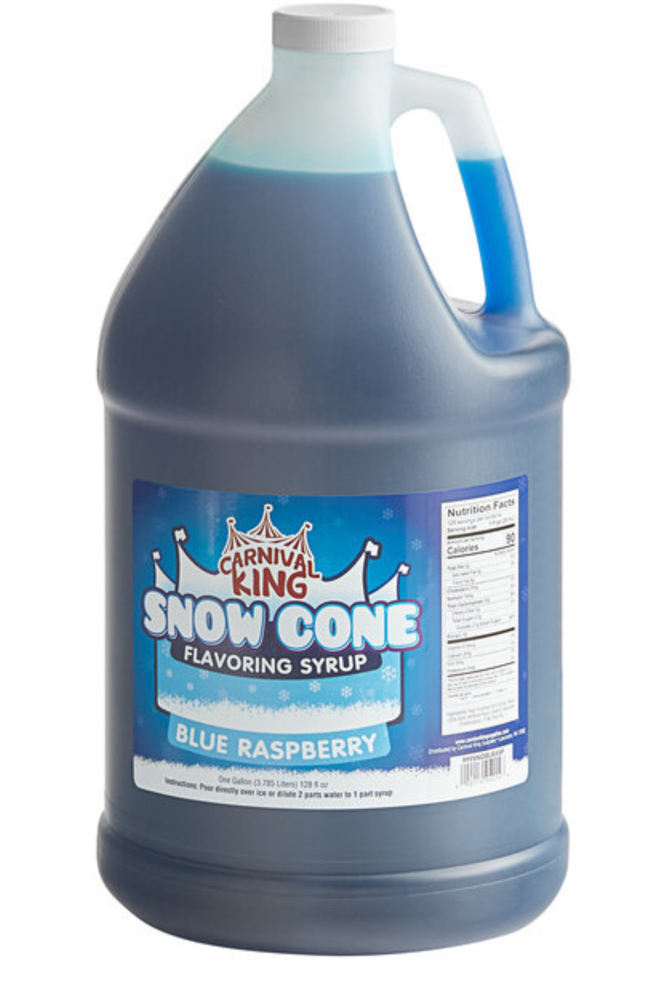 Carnival King 1 Gallon Cone Syrup(Various Flavours)
